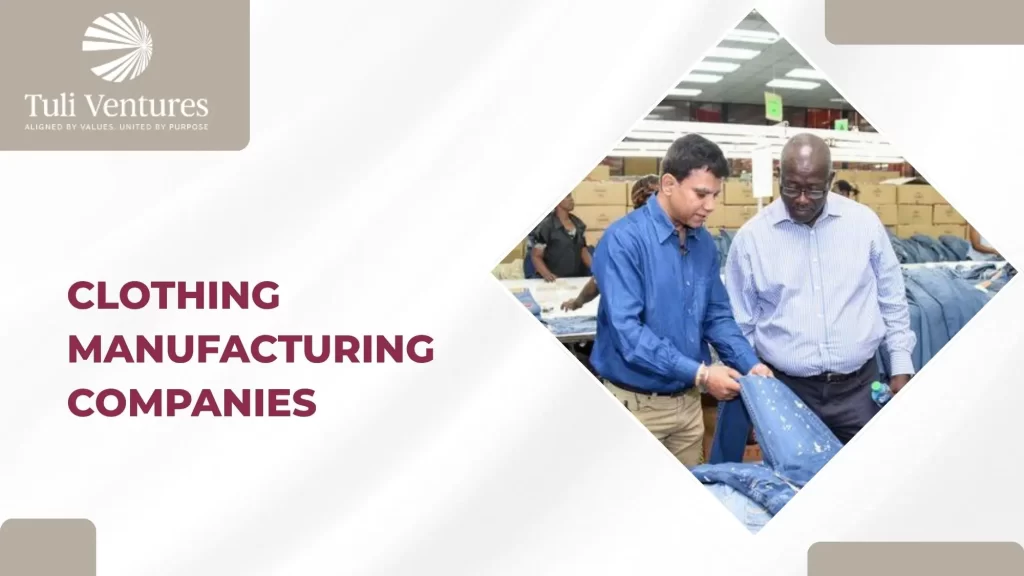 clothing manufacturing companies