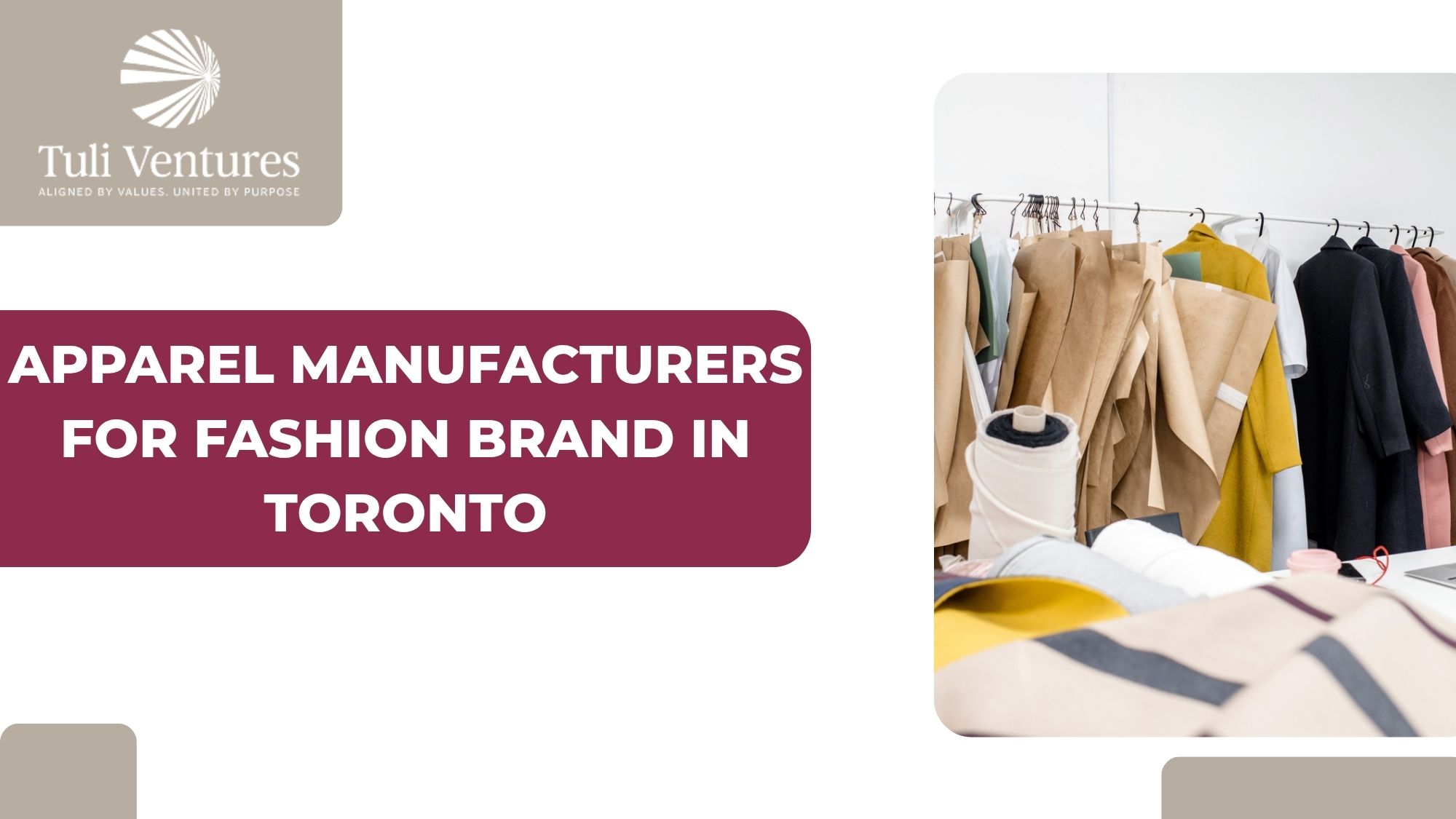 apparel manufacturers for fashion brand in toronto